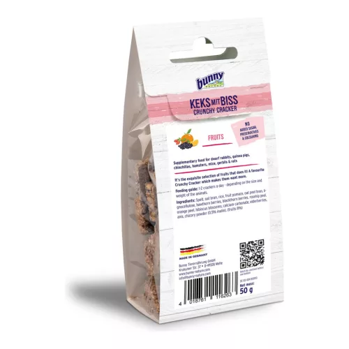 Recompense cu fructe bunnyNature Crunchy Cracker 50 g