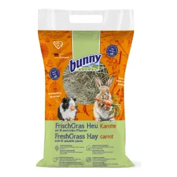Fân cu morcov bunnyNature FreshGrass 500 g