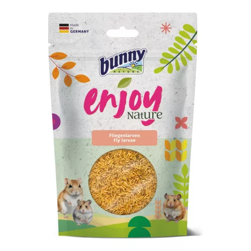 Recompense cu larve de muscă bunnyNature EnjoyNature 40 g