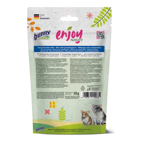 Recompense cu lăcuste bunnyNature EnjoyNature 50 g
