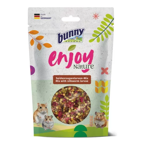 Recompense cu larve de viermi de mătase bunnyNature EnjoyNature 40 g