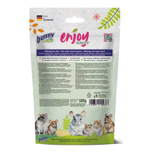 Recompense cu lupin dulce bunnyNature EnjoyNature 100 g