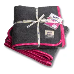   Pătură fleece pentru așternut roz bunnyNature bunnyBedding Easy 112 × 50 cm