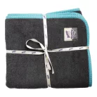 Pătură fleece pentru așternut turcoaz bunnyNature bunnyBedding Easy 112 × 50 cm