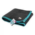 Pătură fleece pentru așternut turcoaz bunnyNature bunnyBedding Easy XL 140 × 140 cm