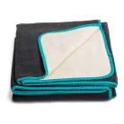 Pătură fleece pentru așternut turcoaz bunnyNature bunnyBedding Easy XL 140 × 140 cm