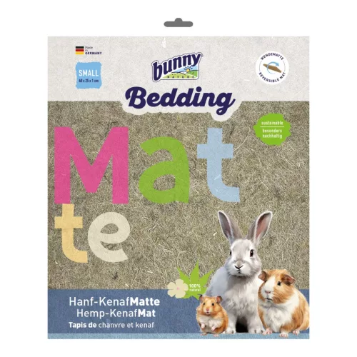 Saltea din cânepă și kenaf bunnyNature SMALL 40 × 25 cm