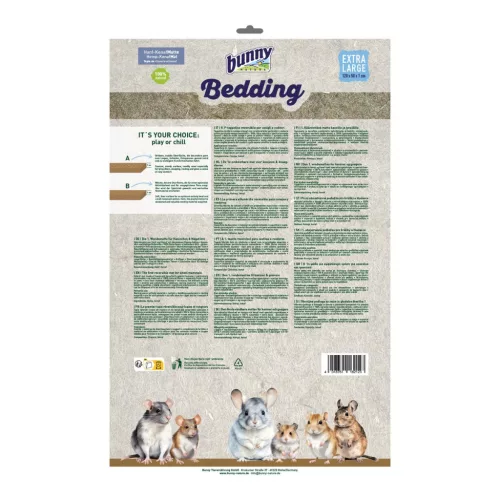 Saltea din cânepă și kenaf bunnyNature EXTRA LARGE 120 × 50 cm