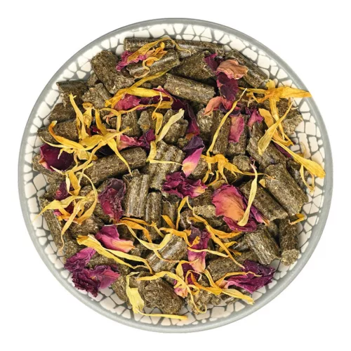 Hrană completă pentru iepuri adulți bunnyNature RabbitDream Blossoms 1,5 kg