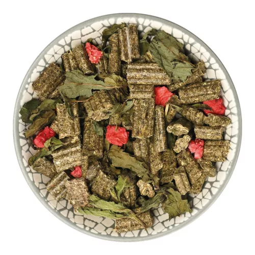 Hrană completă pentru iepuri bunnyNature RabbitDream Strawberry-Mint 1,5 kg