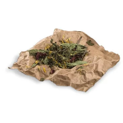 Hibiscus și tulpini de pătrunjel uscate bunnyNature BOTANICALS 150 g