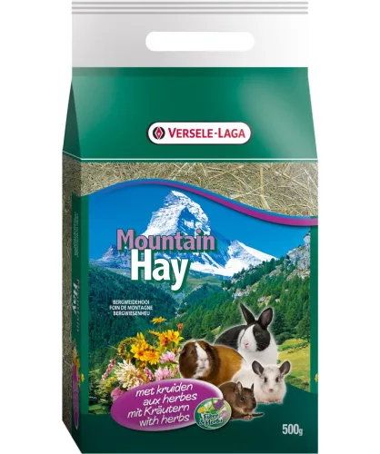 Fân de munte cu plante Versele-Laga Prestige Hay 500 g