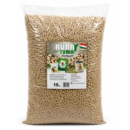 Așternut din peleți de lemn Bunny Yummy 15 kg