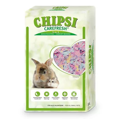 Așternut din hârtie Chipsi Carefresh Confetti 10 l