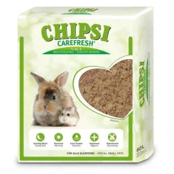 Așternut din hârtie Chipsi Carefresh Original 60 l
