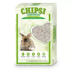 Așternut din hârtie Chipsi Carefresh Pure White 10 l