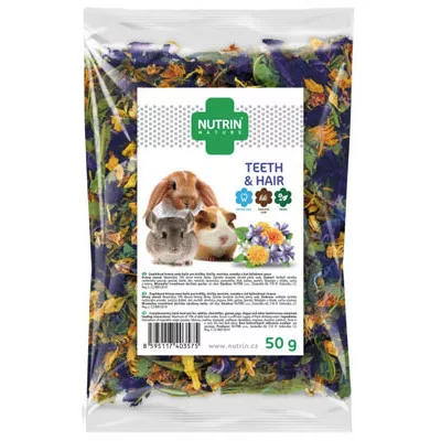 Recompense pentru dinți și blană Nutrin Nature 50 g