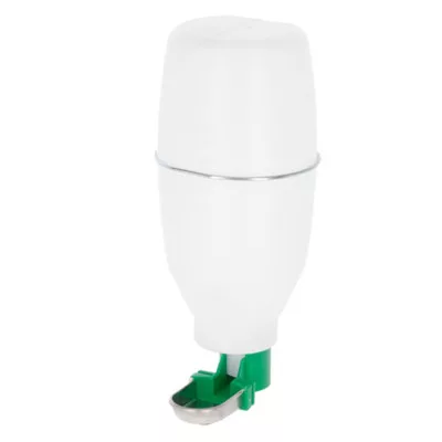 Adăpătoare oțel cu bol de apă Kerbl pentru iepuri 2000 ml