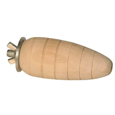 Jucărie de ros din lemn morcov Kerbl 9 cm