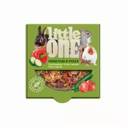 Pizza din ierburi de pajiște cu legume Little One 55 g