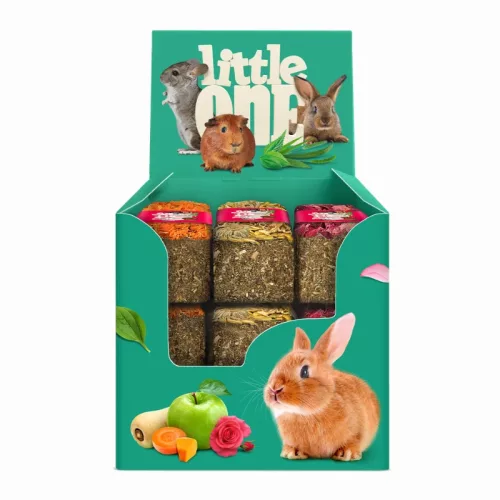 Baton din ierburi de pajiște cu petale de trandafir Little One 85 g