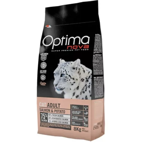 Visán Optimanova Cat Adult Salmon & Potato 2kg