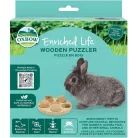 Jucărie interactivă din lemn Oxbow Enriched Life Wooden Puzzler