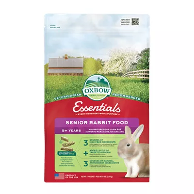 Hrană completă pentru iepuri seniori Oxbow Essentials 1,81 kg