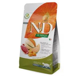 N&D Cat Pumpkin Adult rață și pepene galben 300 g