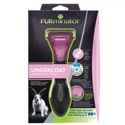   Perie pentru stratul de bază deShedding Furminator Undercoat pentru animale mici