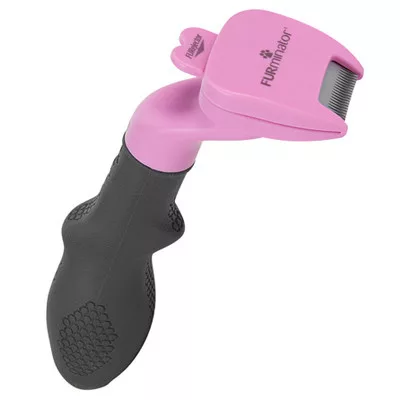 Perie pentru stratul de bază deShedding Furminator Undercoat pentru animale mici