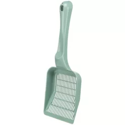   Lopățică pentru litieră cu orificii medii M verde mentă Trixie