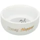 Bol din ceramică gri Trixie Honey & Hopper 250 ml, Ø 11 cm
