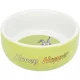 Bol din ceramică verde Trixie Honey & Hopper 250 ml, Ø 11 cm