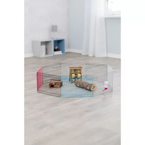 Țarc din metal Trixie 8 elemente 86 × 23 cm