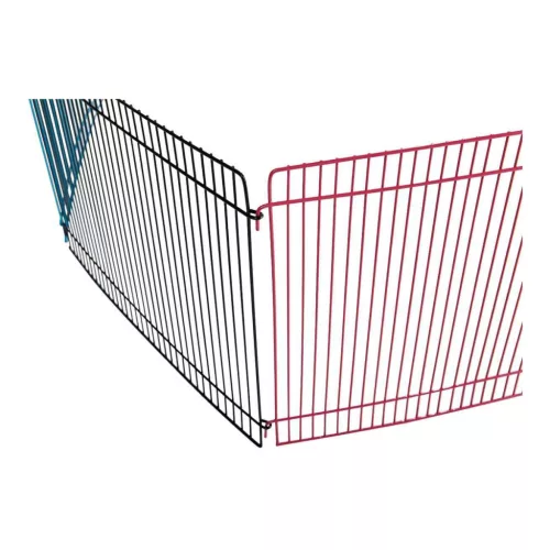 Țarc din metal Trixie 8 elemente 86 × 23 cm