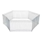 Țarc din metal Trixie 6 elemente 90 × 25 cm