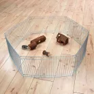 Țarc din metal Trixie 6 elemente 90 × 25 cm