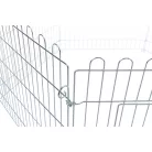 Țarc din metal Trixie 6 elemente 126 × 58 cm