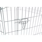 Țarc din metal Trixie 6 elemente 126 × 58 cm