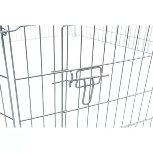 Țarc din metal Trixie 6 elemente 126 × 58 cm
