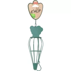   Suport pentru fân în formă de morcov verde Zolux EHOP 22 cm
