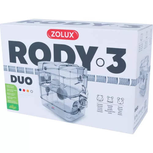 Căsuță de joacă Zolux Rody3 Duo 41 × 27 × 40,5 cm