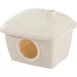 Căsuță din plastic bej Zolux 13 × 11 × 12 cm