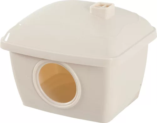Căsuță din plastic bej Zolux 13 × 11 × 12 cm