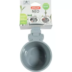 Hrănitor din plastic cu filet gri Zolux 300 ml