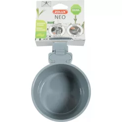 Hrănitor din plastic cu filet gri Zolux 500 ml