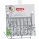 Suport pentru fân din metal gri Zolux 19 × 8,5 × 17 cm