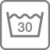 se poate spăla la 30˚